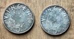 2 zilveren 5 euro munten 2003 ( Vincent van Gogh Vijfje ), Postzegels en Munten, Munten | Nederland, Ophalen, Setje, Koningin Beatrix