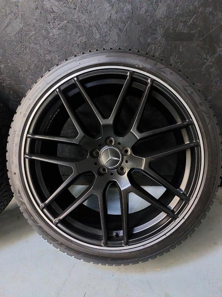21 inch Mercedes GT43 AMG 4 deur velgen /winterbanden, Auto-onderdelen, Banden en Velgen, Banden en Velgen, Winterbanden, 21 inch