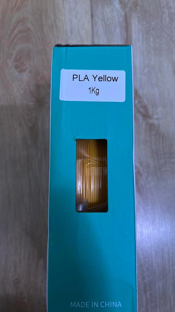 NIEUW: 1.75mm Sunlu Filament 1kg PLA geel, Computers en Software, 3D-printerbenodigheden, Nieuw, Ophalen of Verzenden