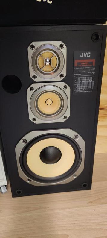 Vintage JVC S-PX3 Speakers - 1 defect beschikbaar voor biedingen