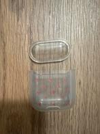 AirPods Hoesje - Transparant met Hartjes, Ophalen of Verzenden, Gebruikt, Hoesje of Tasje