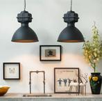Industriële hanglampen zwart, Huis en Inrichting, Lampen | Hanglampen, Nieuw, Ophalen of Verzenden, Industriël, Metaal