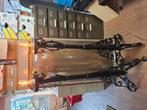 smeedijzeren staand lamp, Huis en Inrichting, Lampen | Vloerlampen, Ophalen, Gebruikt, Glas, 150 tot 200 cm