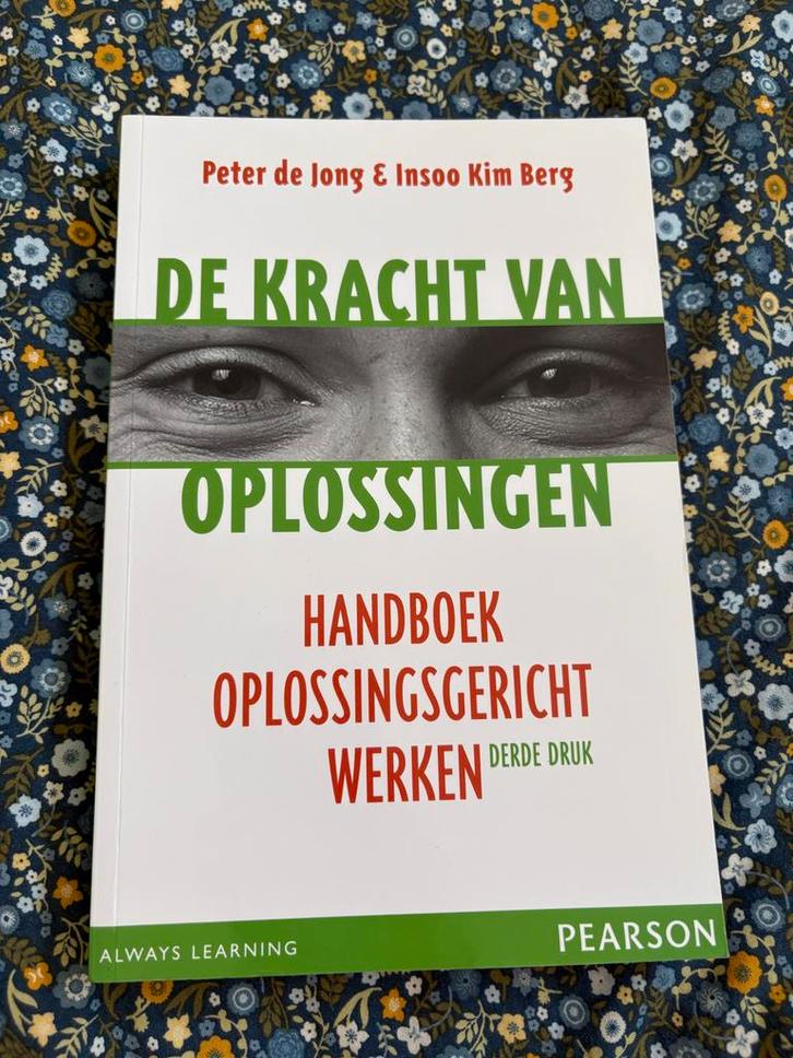 De Kracht van Oplossingen - Psychologie Handboek, Boeken, Psychologie, Zo goed als nieuw, Overige onderwerpen, Ophalen of Verzenden