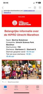 Marathon Utrecht. Startwave 2, Tickets en Kaartjes, Eén persoon