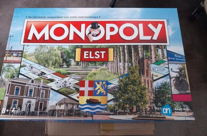 Monopoly Elst - Compleet en in Zeer Goede Staat!, Hobby en Vrije tijd, Gezelschapsspellen | Bordspellen, Ophalen of Verzenden
