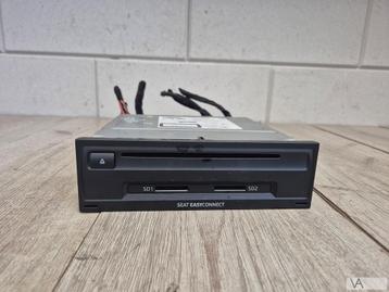 Seat Leon 5f 2013 - 2020 radio navigatie module 5f0035846a beschikbaar voor biedingen