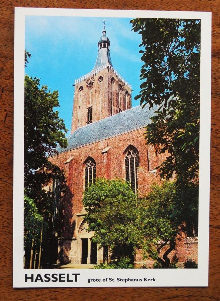 Hasselt: Grote of St. Stephanus Kerk, Verzamelen, Ansichtkaarten | Nederland, Noord-Brabant, Voor 1920, Ophalen of Verzenden