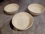 Drie Recamier Schalen, Huis en Inrichting, Ophalen of Verzenden, Overige stijlen, Aardewerk, Schaal of Schalen