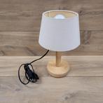 Scandinavisch tafellamp, Niks, Design, Hout, Ophalen of Verzenden