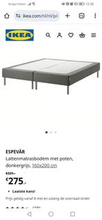 Ikea Espevar matrasbodem 160cm, Huis en Inrichting, Slaapkamer | Bedden, Ophalen, Tweepersoons, Zo goed als nieuw, 200 cm