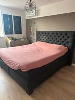 Karlsson Boxspring 180x200, Ophalen, Zwart, Tweepersoons, Zo goed als nieuw