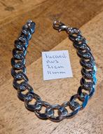 Cubaanse armband., Sieraden, Tassen en Uiterlijk, Armbanden, Ophalen of Verzenden, Nieuw, Zilver, Staal