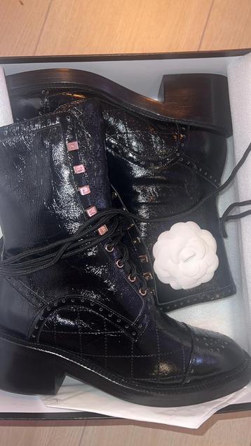 Chanel boots laarzen zwart  maat 40