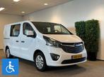 Opel Vivaro L1H1 Rolstoelbus 5+1, Auto's, 12 maanden, Gebruikt, Parkeersensor, Wit