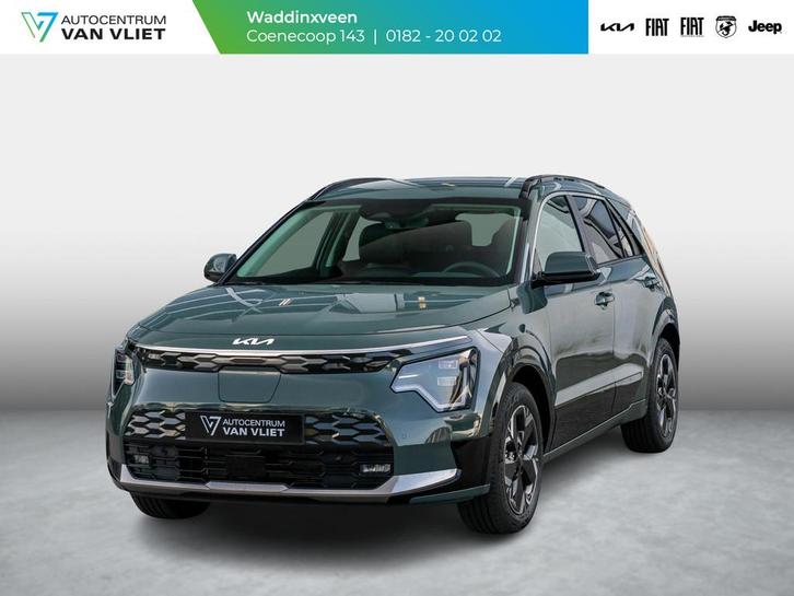 Kia Niro EV Air 64.8 kWh | Uit voorraad leverbaar l Navi l P, Auto's, Kia, Bedrijf, Te koop, Niro, ABS, Achteruitrijcamera, Adaptive Cruise Control