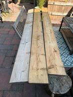 3 x Steigerhout plank 30x195x2500 mm te koop., Doe-het-zelf en Verbouw, Hout en Planken, 25 tot 50 mm, Zo goed als nieuw, 250 tot 300 cm