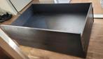 2 IKEA Malm bedlades | zwartbruin, Ophalen, Gebruikt, Eenpersoons, Zwart