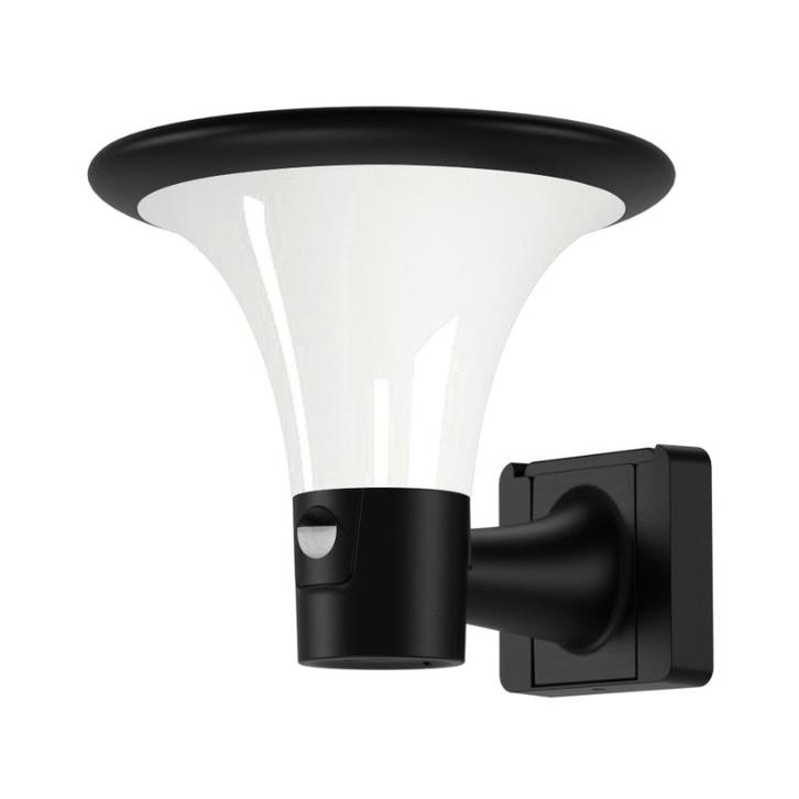 Solar wandlamp met sensor 15W LED warmwit, Tuin en Terras, Buitenverlichting, Nieuw, Wandlamp, Kunststof, Minder dan 50 watt, Zonne-energie