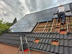 Oude kleine glas panelen met esdec basic onderconstructie, Doe-het-zelf en Verbouw, Zonnepanelen en Toebehoren, Ophalen, Gebruikt
