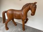 Prachtig houten paard 30 cm, Ophalen of Verzenden