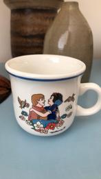 Vintage Disney Sneeuwwitje mokje made in Italy Quadrifoglio, Ophalen of Verzenden, Gebruikt, Overige stijlen