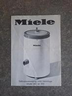 Miele centrifuge gebruiksaanwijzing, Ophalen of Verzenden