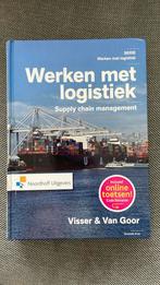 Ad van Goor - Werken met logistiek - Studieboek, Boeken, Studieboeken en Cursussen, Ophalen of Verzenden, Zo goed als nieuw, Ad van Goor; Hessel Visser