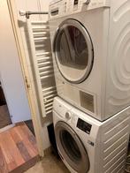 Wasmachine en droger, Witgoed en Apparatuur, Wasmachines, Ophalen, Zo goed als nieuw, 1200 tot 1600 toeren, 85 tot 90 cm