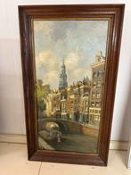 Amsterdams stadsgezicht, olieverf op doek, ca. 1940, Ophalen