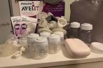 Philips Avent dubbel electrische borstkolf met veel extra's!, Ophalen of Verzenden, Zo goed als nieuw, Borstkolf