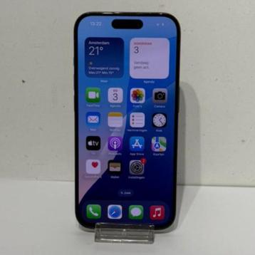 iPhone 15 Pro 128GB Titanium Black Los Toestel Accu:90% beschikbaar voor biedingen