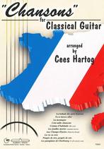 Chansons for Classical Guitar, Cees Hartog, Muziek en Instrumenten, Bladmuziek, Gitaar, Klassiek, Les of Cursus, Nieuw