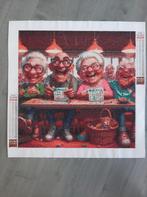 Diamond Painting wanddecoratie - Bingo - gemaakt, Ophalen of Verzenden, Nieuw, Knutselwerk