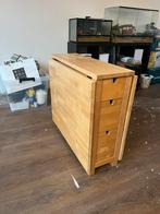 IKEA NORDEN uitklaptafel, Ophalen, 100 tot 150 cm, 5 laden of meer, 75 cm of meer