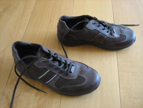 Nieuwe bruin leren sneakers met shockpoint ECCO 41 snazzeys, Kleding | Heren, Schoenen, Nieuw, Sneakers of Gympen, Bruin, Verzenden