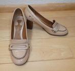 Chloé penny loafer pumps maat 37 beige blokhak 7 cm, Pumps, Verzenden, Beige, Chloe