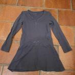 Grijs/groene jurk (unikleur) maat 122-128 van Hema., Kinderen en Baby's, Kinderkleding | Maat 122, Ophalen of Verzenden, Gebruikt