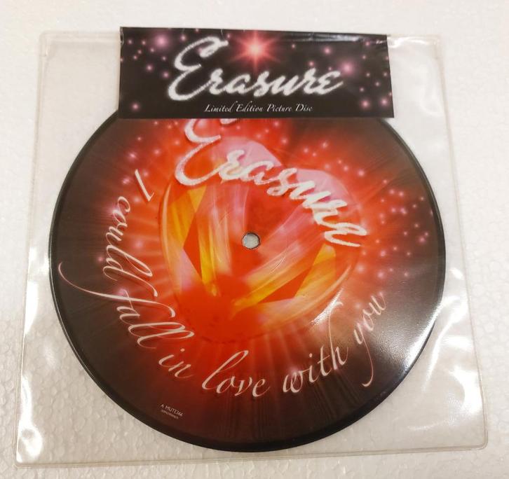 Erasure VINYL PICTURE DISC SINGLE i COULD FALL 2007, Cd's en Dvd's, Vinyl Singles, Nieuw in verpakking, Single, Pop, 7 inch, Verzenden