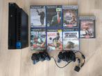 PlayStation 2 original met 7 games, Ophalen of Verzenden, Zo goed als nieuw, Met 1 controller