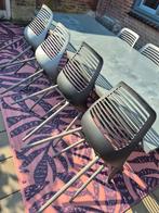 9 Kuipstoelen (6 grijs, 3 zwart), Ophalen of Verzenden