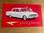 Ford Falcon autofolder 1959 brochure, Ophalen of Verzenden, Gelezen, Ford