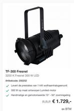 Theaterlamp TF-300 Fresnel 3200 K Fresnel 300 W LED, Ophalen of Verzenden, Nieuw, Licht