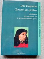 D. Hogenelst - Sproken en sprekers set, Sociale wetenschap, Ophalen of Verzenden, Zo goed als nieuw, D. Hogenelst