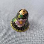 Vintage emaille Chinees cloisonnébel ornament, Ophalen of Verzenden