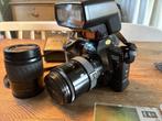 Minolta DYNAX 7000i spiegelreflex 2 lenzen en flitser, Ophalen of Verzenden, Gebruikt, Spiegelreflex, Minolta