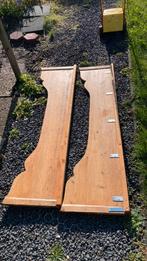 2 grenen planken , oude zijkanten bed, Grenen, Plank, Gebruikt, Ophalen of Verzenden