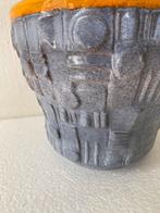 Brutalist bloempot van U-Keramik , jaren 70, Tuin en Terras, Bloempotten, Gebruikt, Duitsland, U-Keramik, Rond