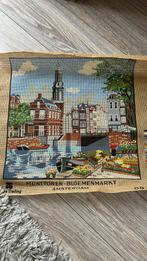 Borduur Stramien Bloemenmarkt - Munttoren Amstersam, Ophalen of Verzenden, Nieuw