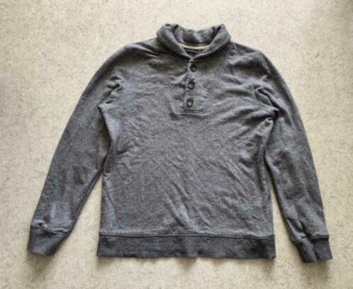 Donker grijze Cold Method Trui in maat L!, Kleding | Heren, Truien en Vesten, Zo goed als nieuw, Maat 52/54 (L), Grijs, Verzenden